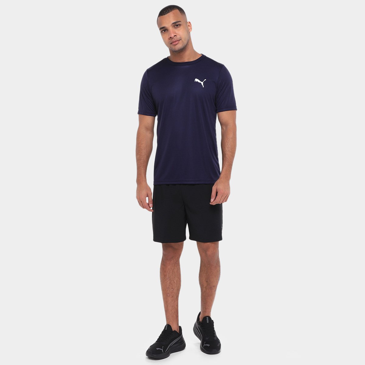 Camiseta Puma Small Poly Masculina - Tam: P - 3