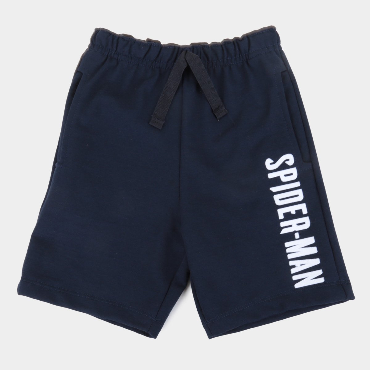 Bermuda Moletom Infantil Marvel Spider Man Masculina