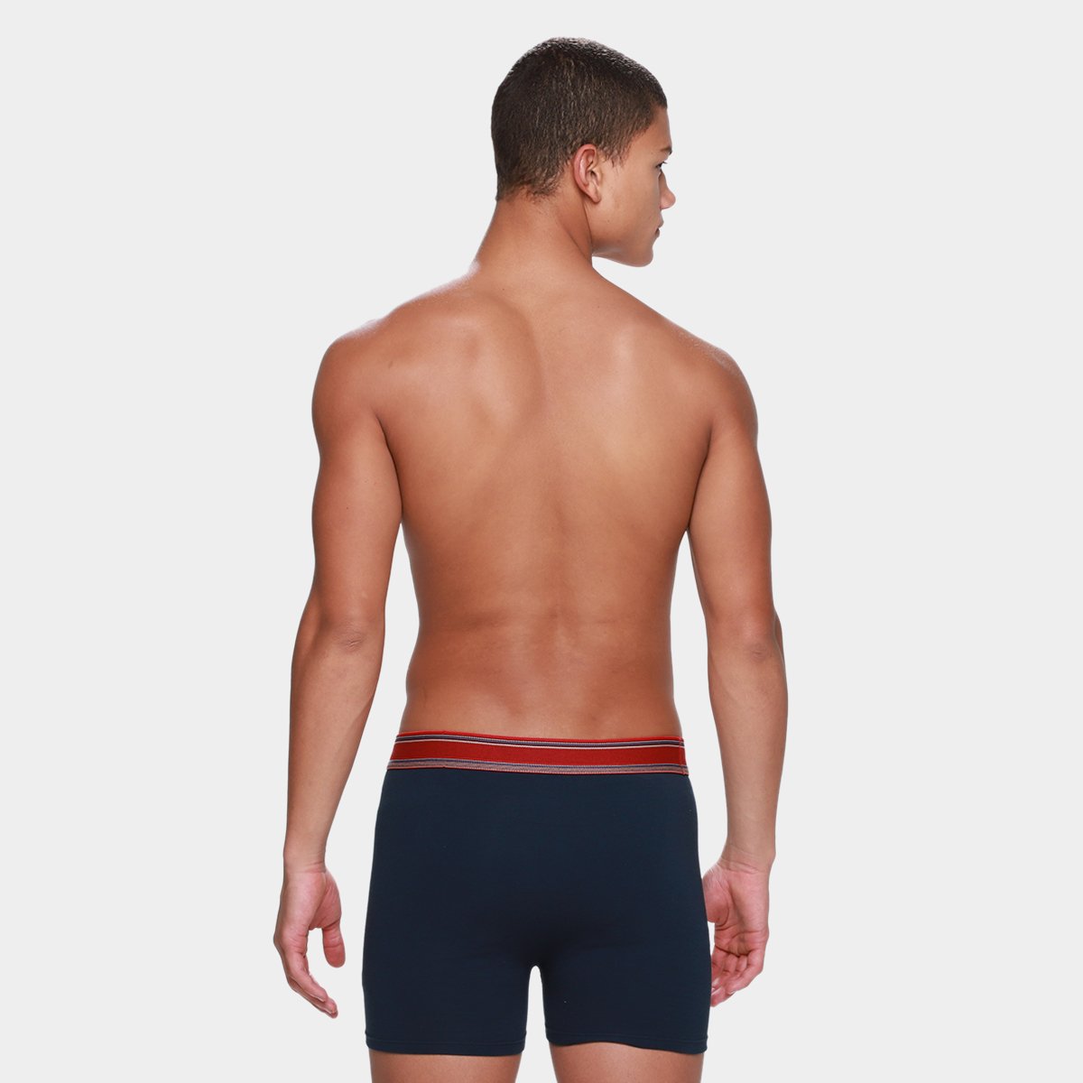 Kit Cueca Boxer Lupo Masculina - 10 Peças - Tam: P - 2