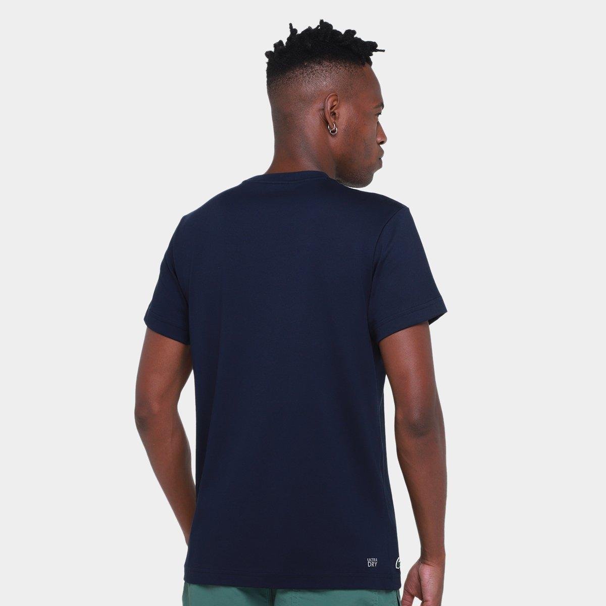 Camiseta Lacoste Básica Masculina - Tam: G - 1