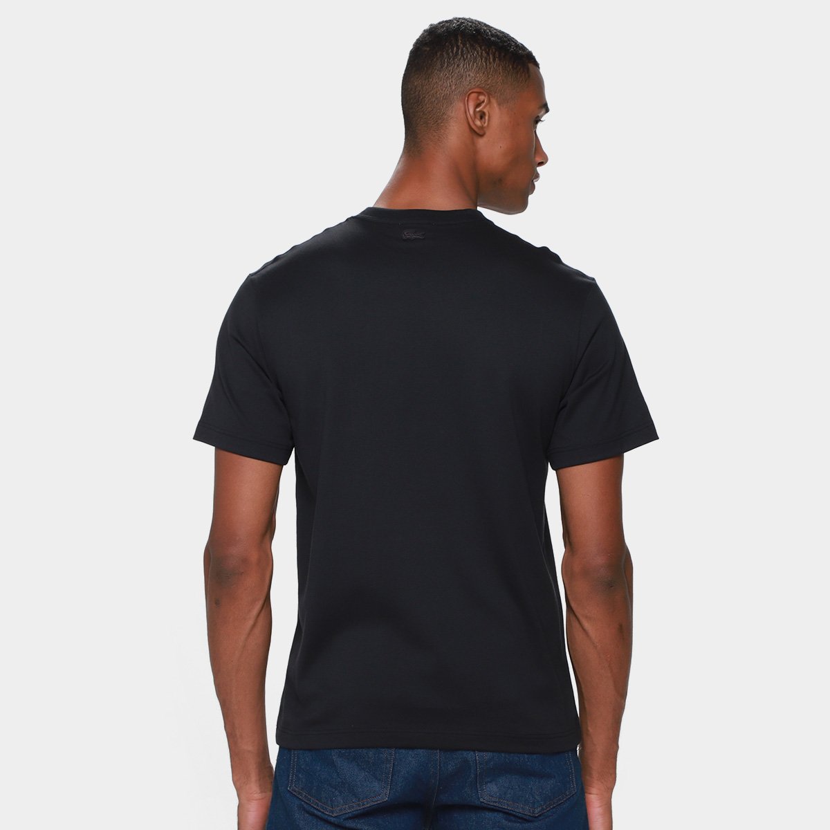 Camiseta Lacoste Casual Masculina - Tam: P - 1