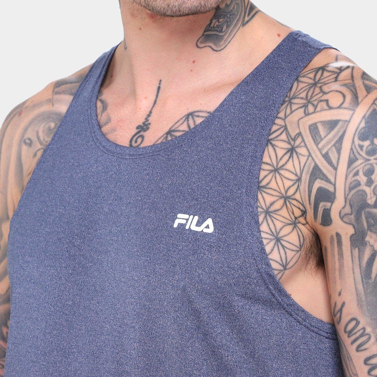 Regata Fila Sport Melange Lux Masculina - Tam: M - 2