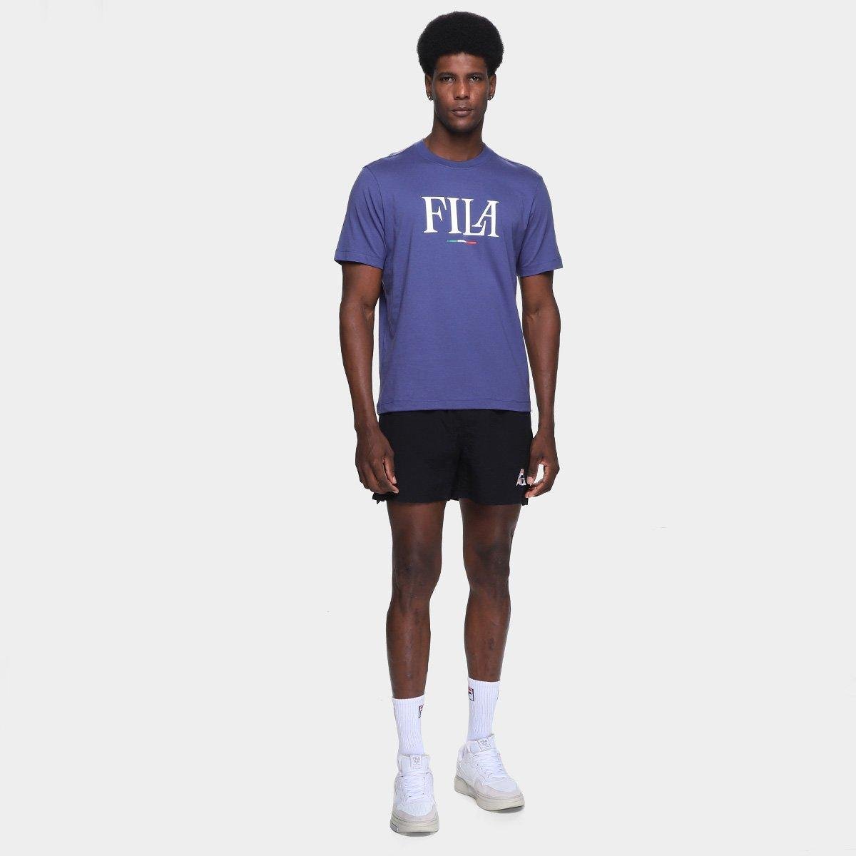 Camiseta Fila Italy Letter Masculina - Tam: P - 3