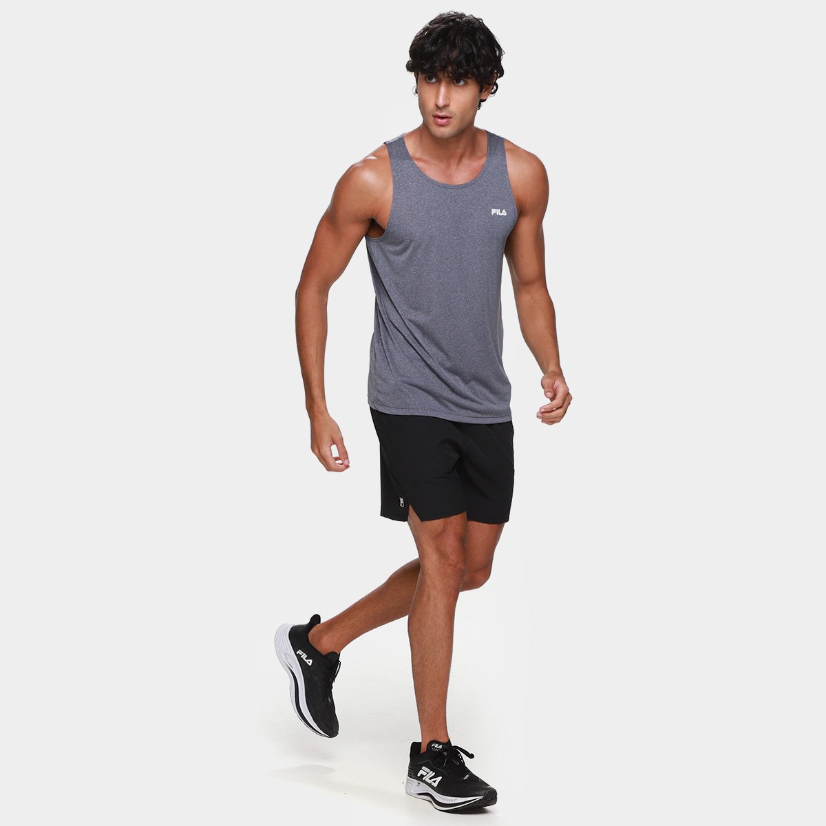 Regata Fila Sport Melange II Masculina - Tam: GG - 3