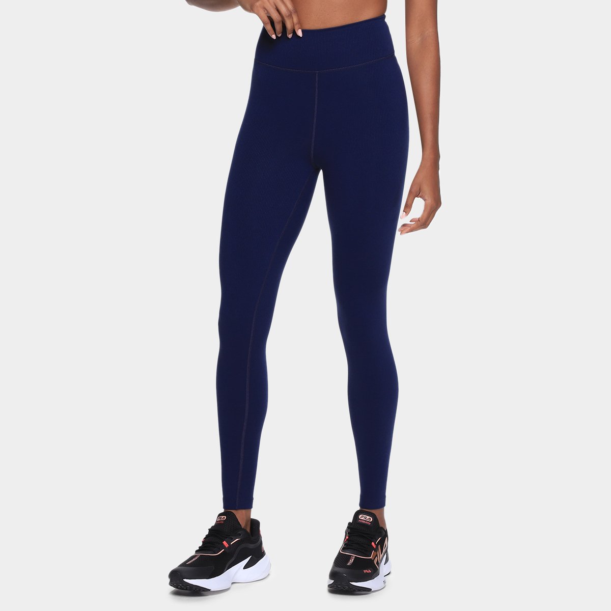 Calça Legging Fila Life Ribbed Feminina