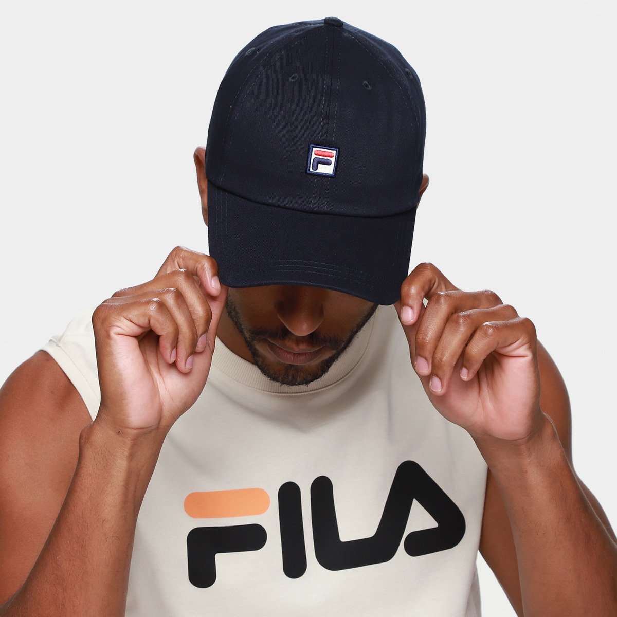 Boné Aba Curva Fila F-Box - 1