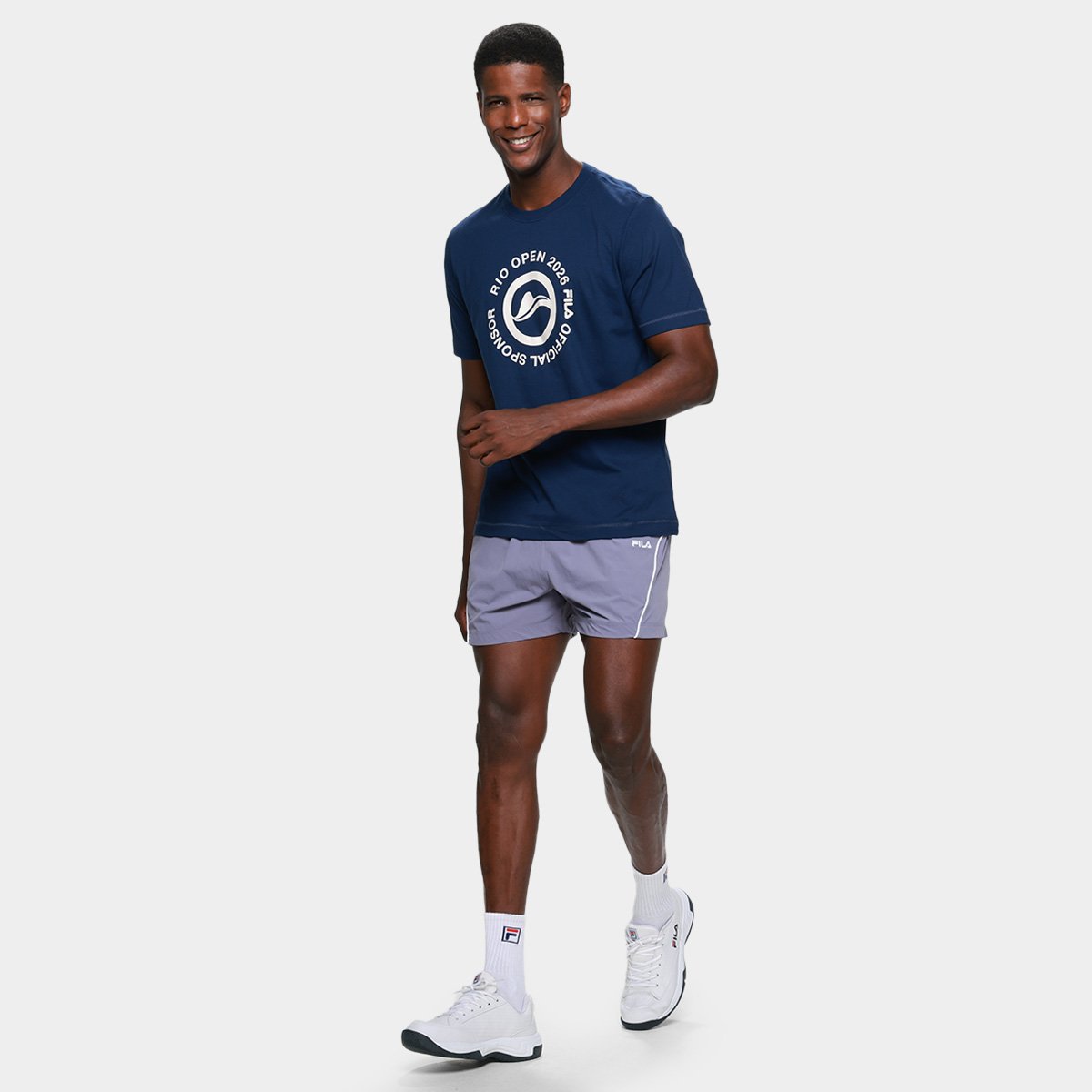 Camiseta Fila Official Sponsor Rio O Masculina - Tam: P - 3