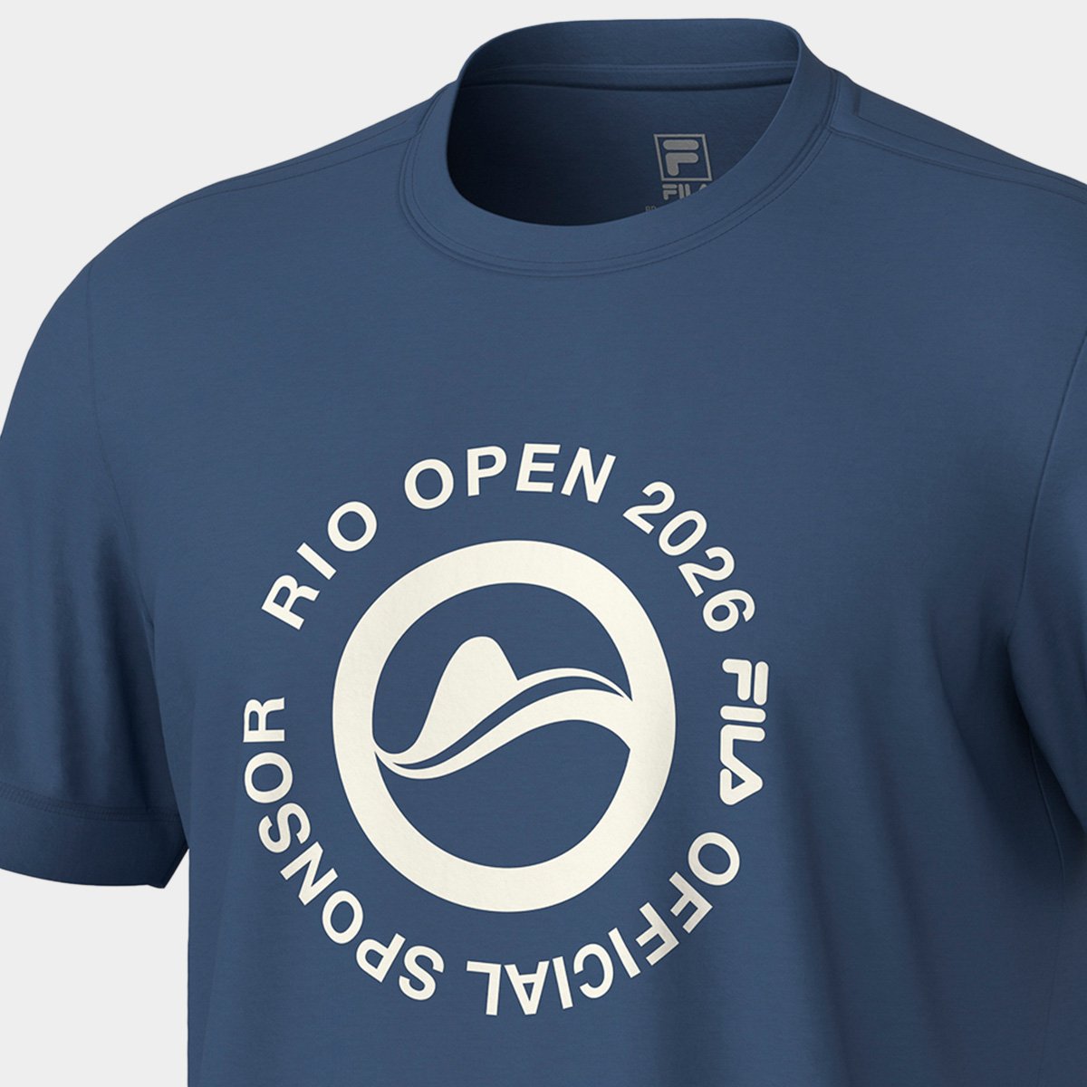 Camiseta Fila Official Sponsor Rio O Masculina - Tam: P - 4