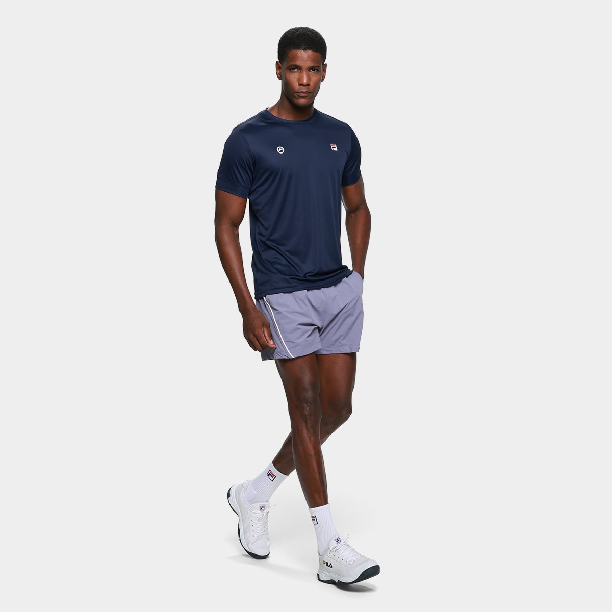 Camiseta Fila Player FBox II Ro 26 Masculina - Tam: P - 3