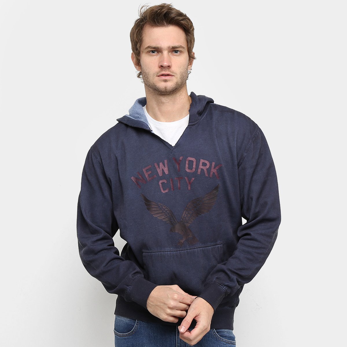 Moletom Victory Eagle Big Logo Capuz Masculino