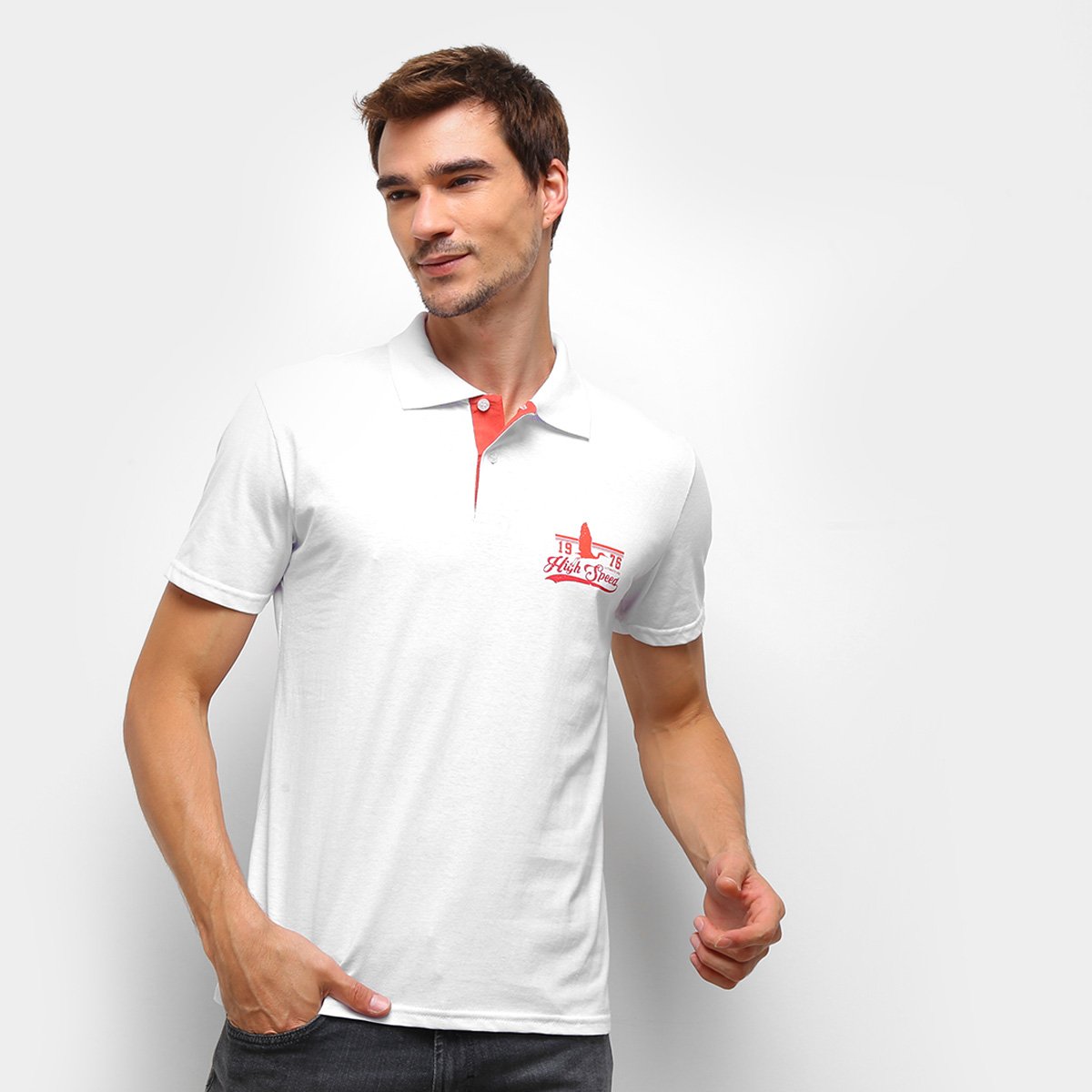 Camisa Polo Ultimato Meia Malha High Speed Masculina