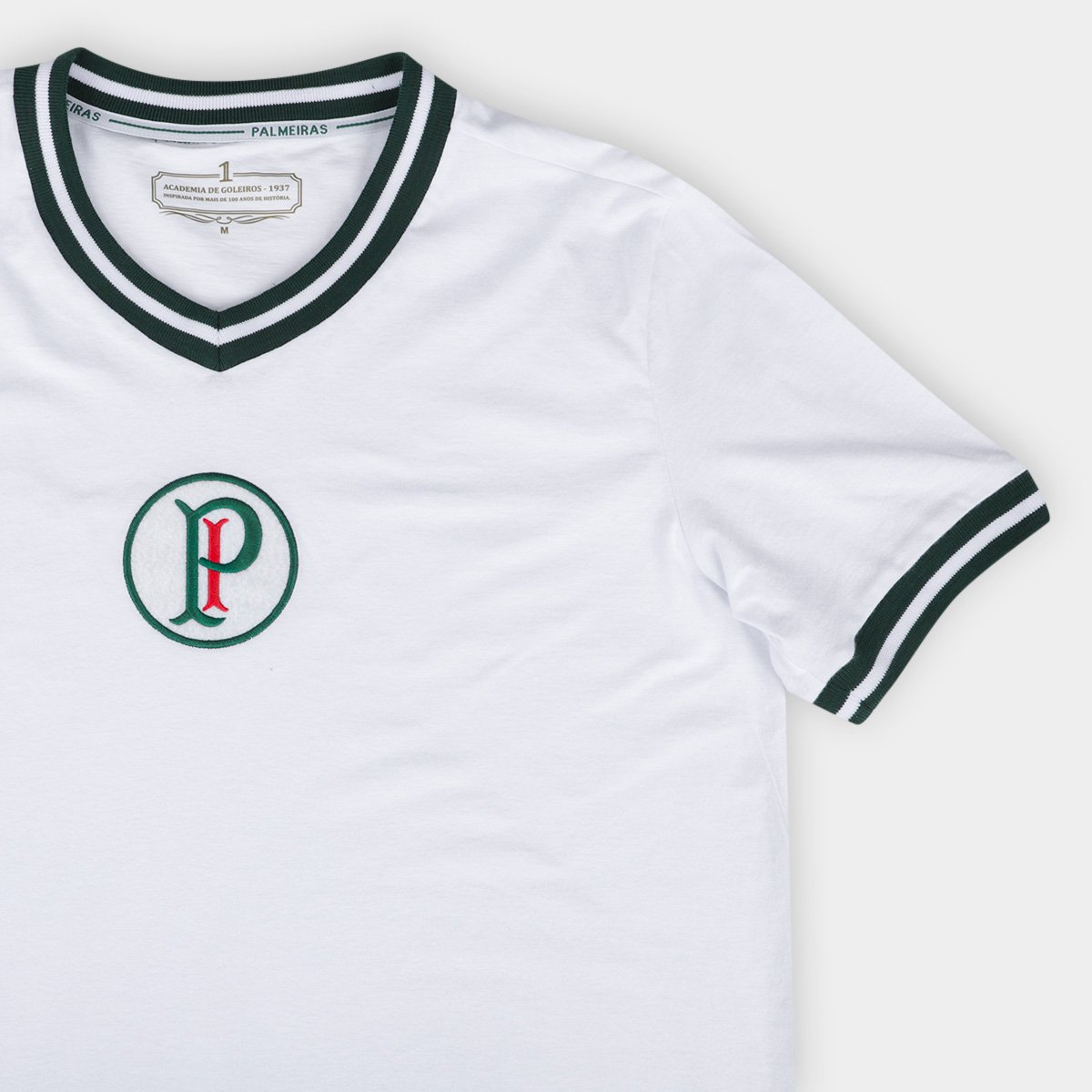 Camiseta Retrô Palmeiras 1937 I Masculina - Tam: GG - 3