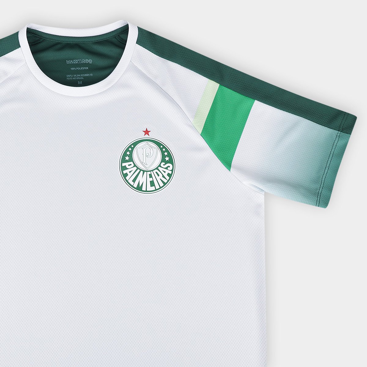 Camiseta Palmeiras Alviverde Masculina - Tam: P - 3