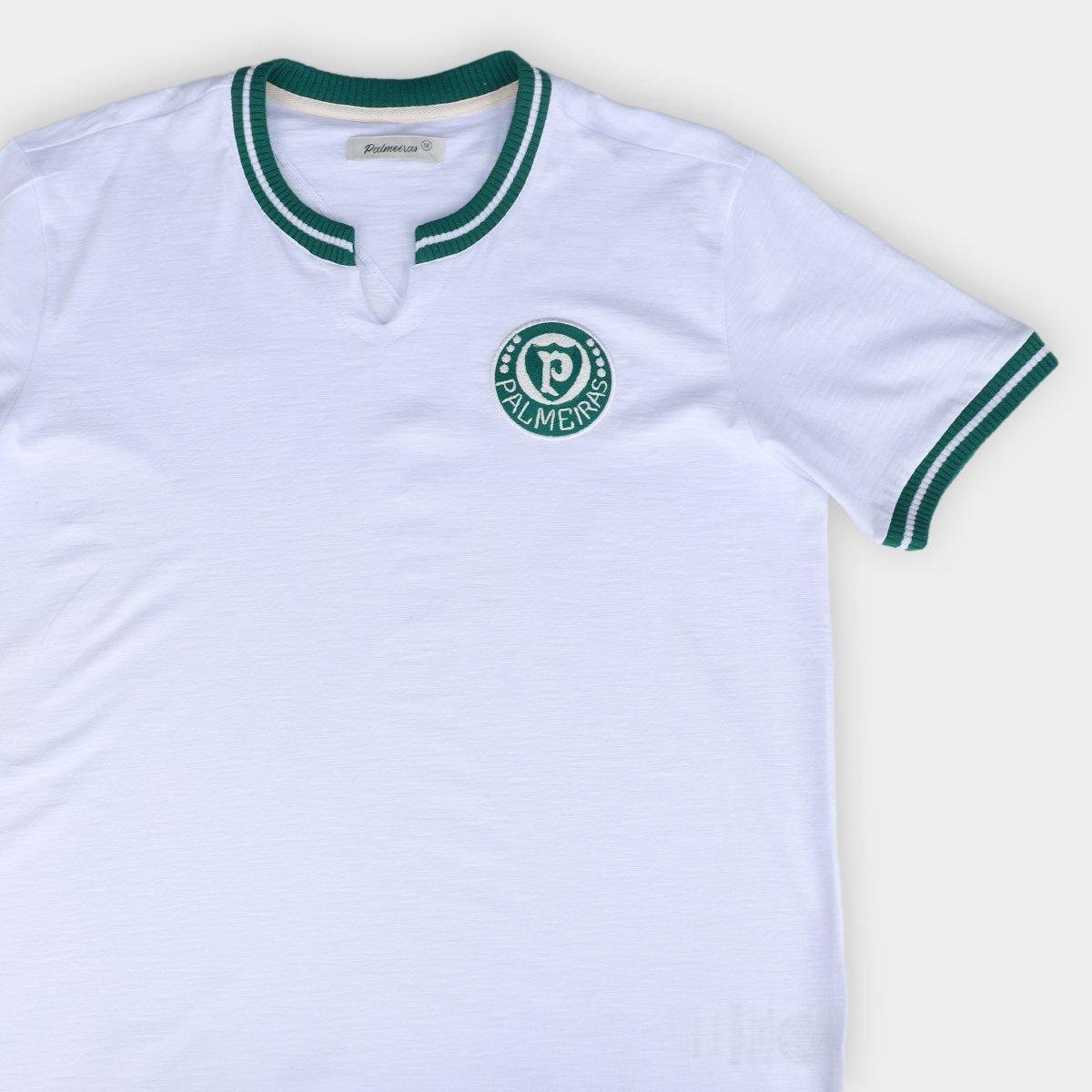 Camiseta Palmeiras Retrô 1972 Masculina - Tam: P - 4