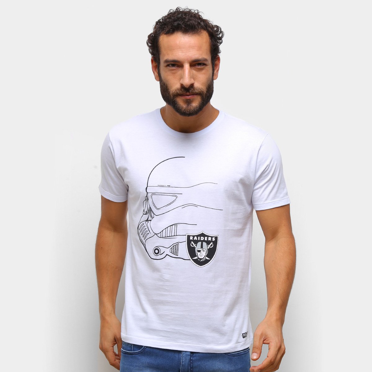 Camiseta NFL Raiders Stormtrooper Masculina
