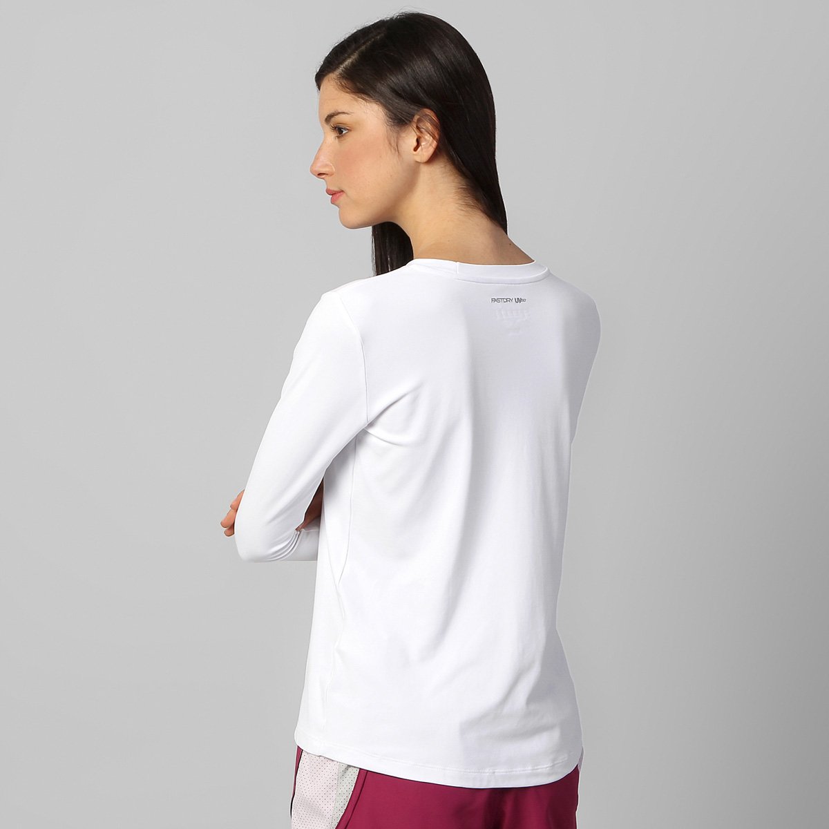 Camiseta Manga Longa Speedo UV50 Feminina - Tam: M - 1