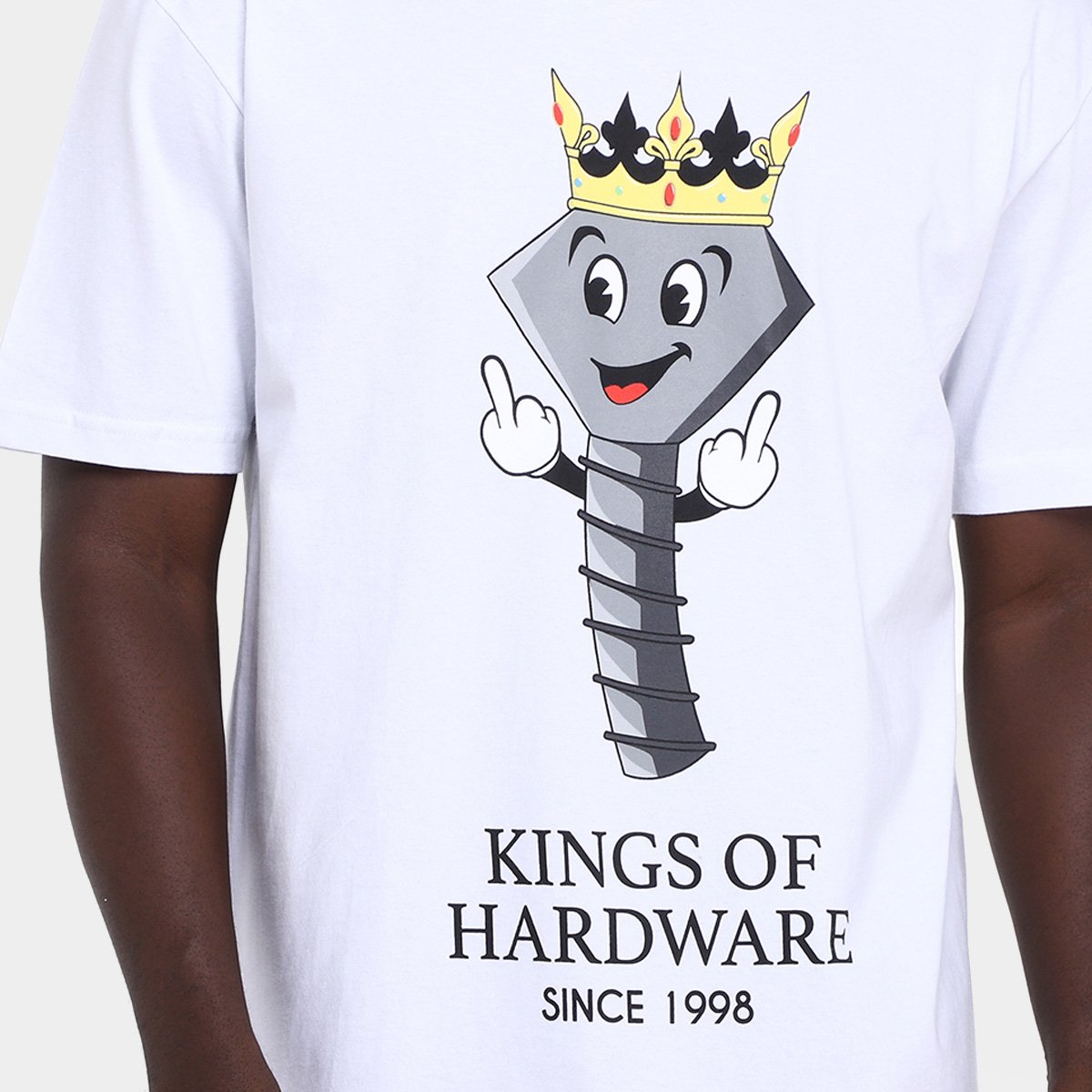 Camiseta Diamond King Of Hardware Masculina - Tam: P - 2