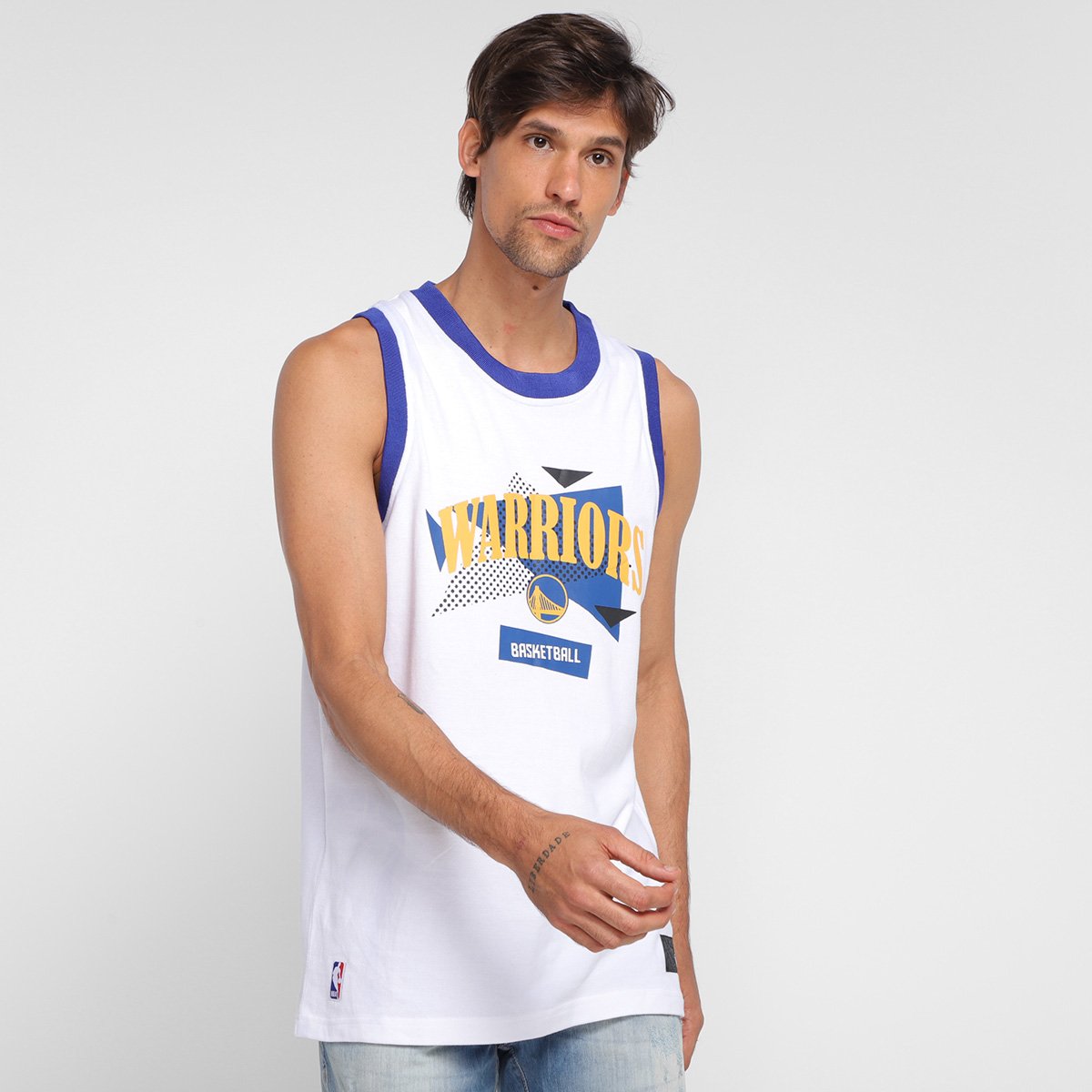 Regata NBA Golden State Warriors New Era Sportwear Masculina