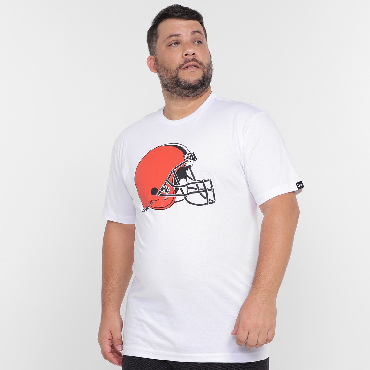 Camiseta Plus Size NFL Cleveland Browns New Era Masculina