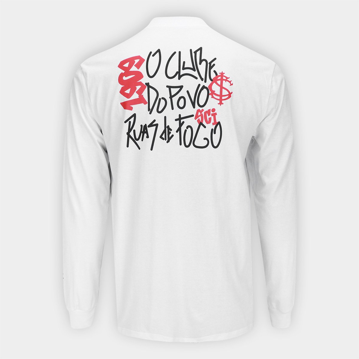 Camiseta Internacional 1909 Clube Do Povo Manga Longa Masculina - Tam: P - 1