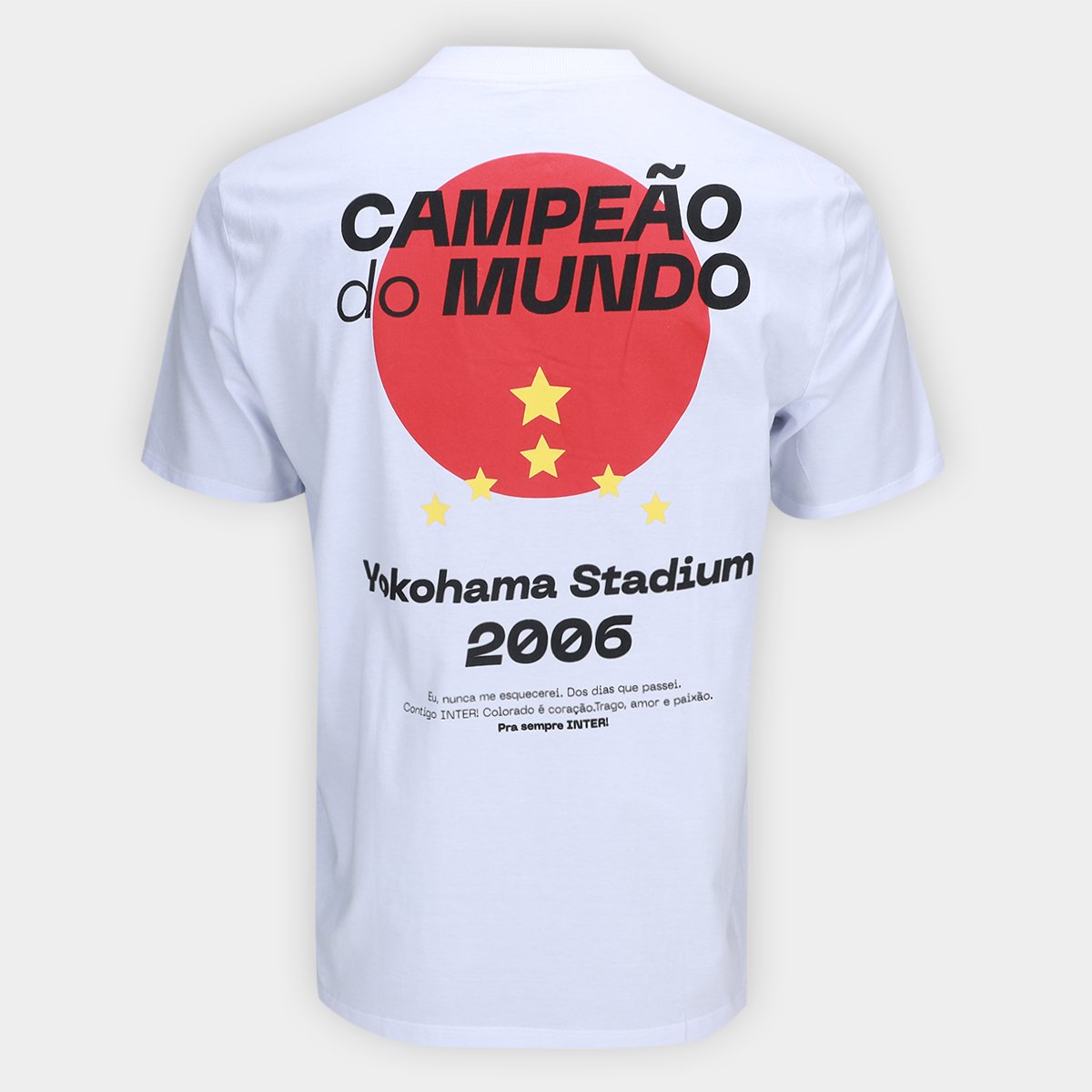 Camiseta Internacional Campeão Masculina - Tam: P - 1
