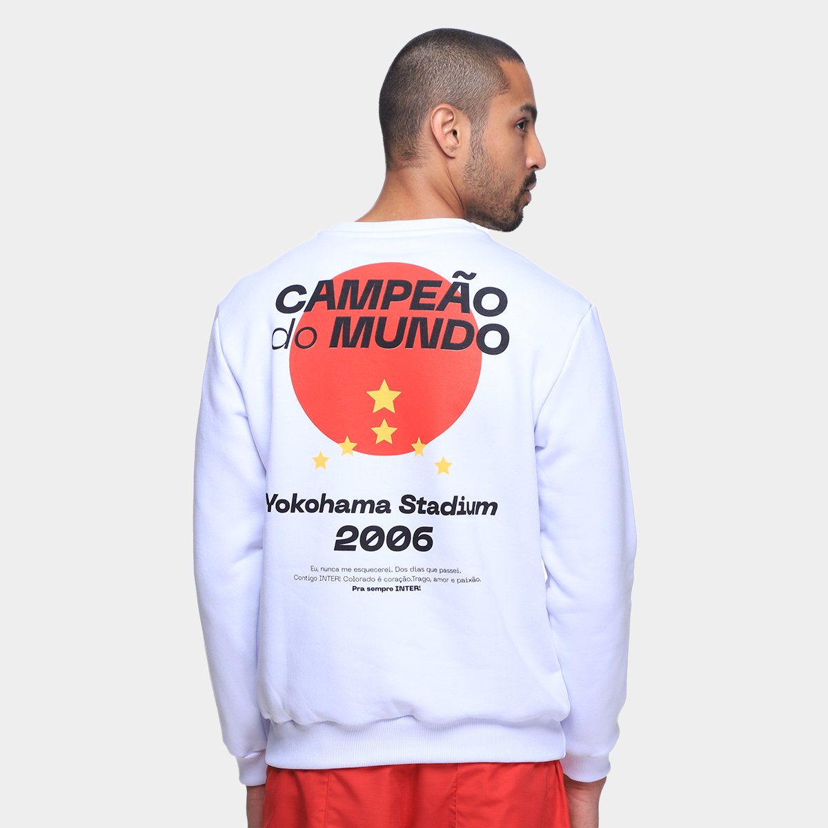 Moletom Internacional Campeão Masculino - Tam: P - 1