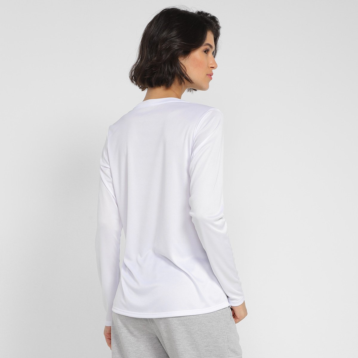 Camiseta Mizuno Energy Manga Longa Feminina - Tam: M - 1