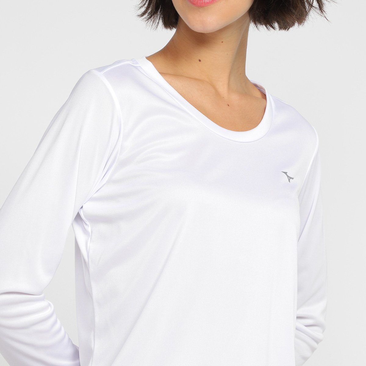 Camiseta Mizuno Energy Manga Longa Feminina - Tam: M - 2