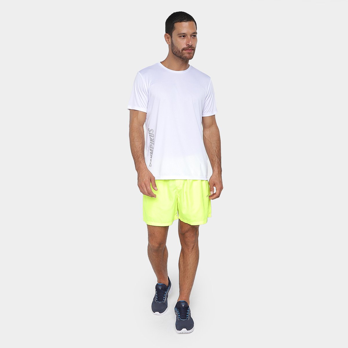 Camiseta Olympikus Basic Logo Masculina - Tam: P - 3