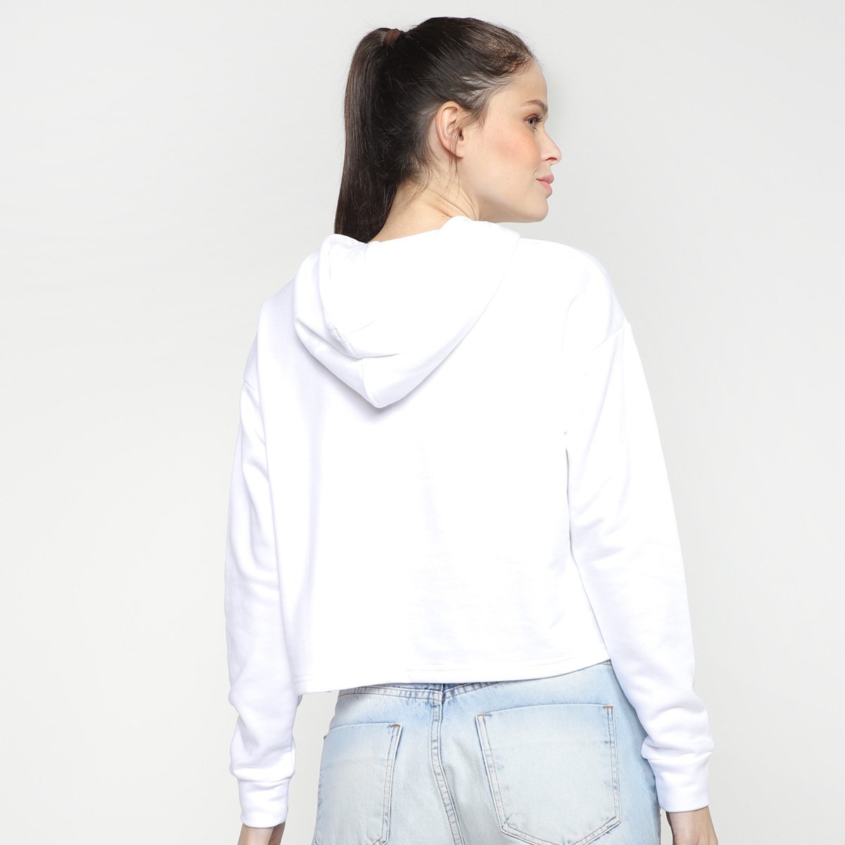 Moletom Cropped Puma Ess+ Rainbow Tr Feminino - Tam: P - 1
