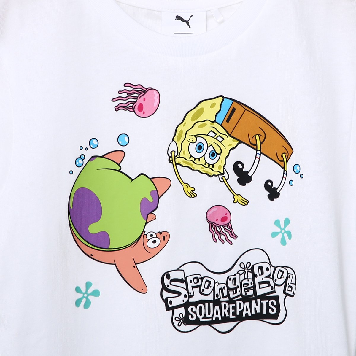 Camiseta Infantil Puma Bob Esponja Unissex - Tam: 16A - 1