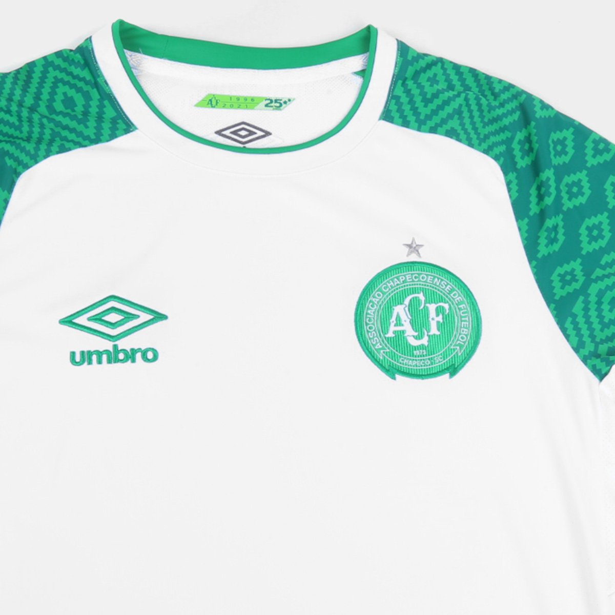 Camisa Chapecoense II 21/22 s/n° Torcedor Umbro Masculina - Tam: P - 2