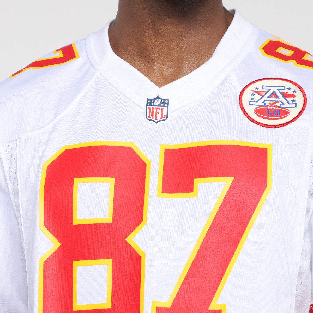 Camisa Nike NFL Kansas City Chiefs Kelce 87 Game Road Jersey - Player Masculina - Tam: EGG - 2