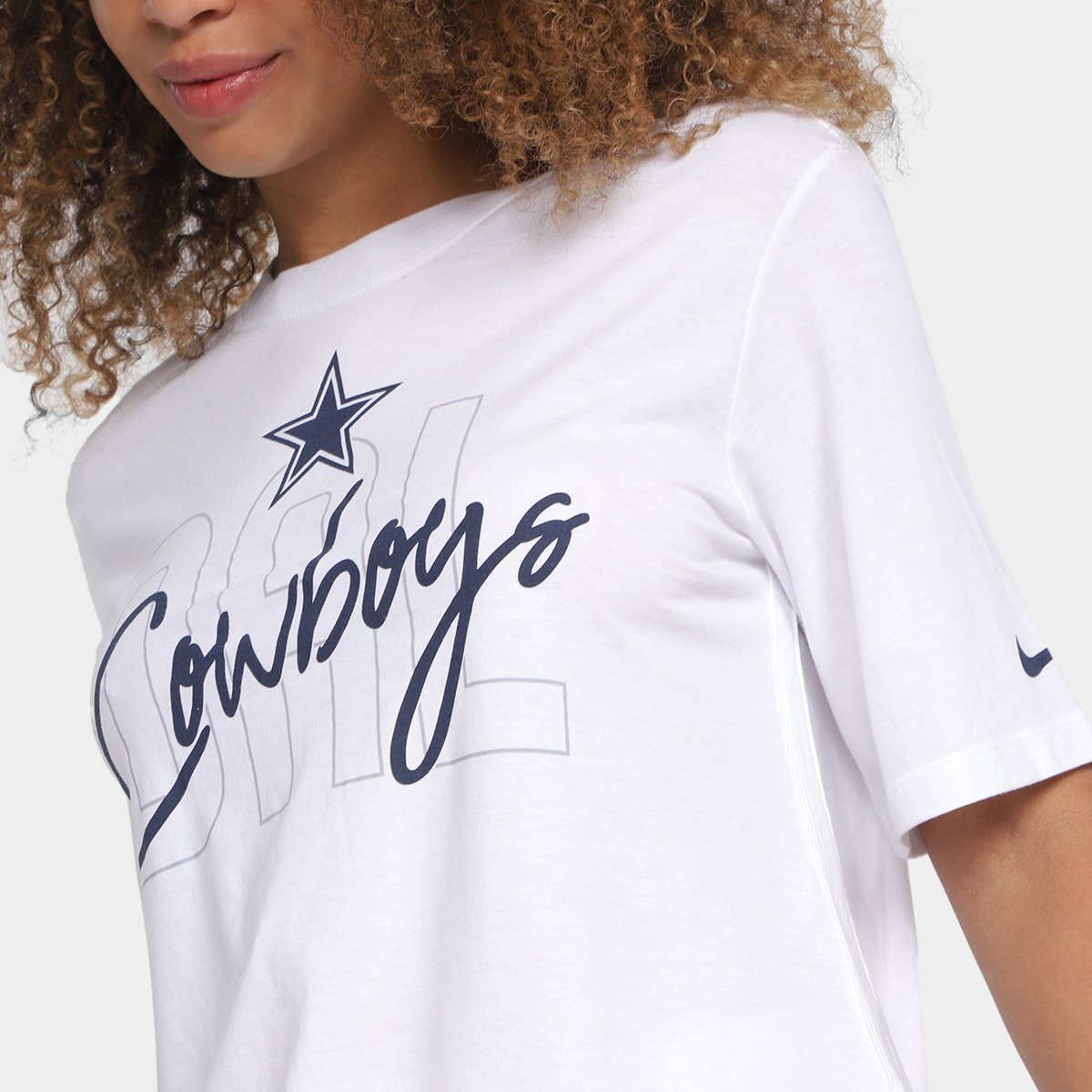 Camiseta NFL Dallas Cowboys Nike Weekend Feminina - Tam: EP - 2