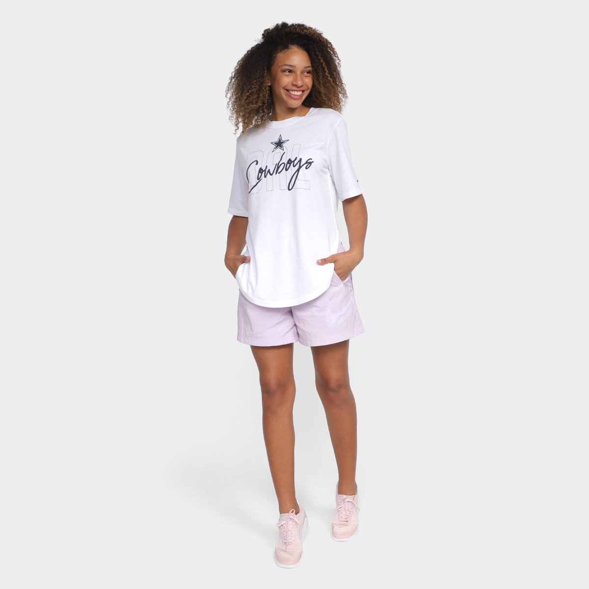 Camiseta NFL Dallas Cowboys Nike Weekend Feminina - Tam: EP - 3
