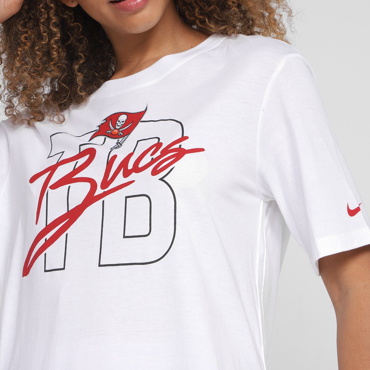 Camiseta NFL Tampa Bay Buccaneers Nike Feminina - Tam: P - 2