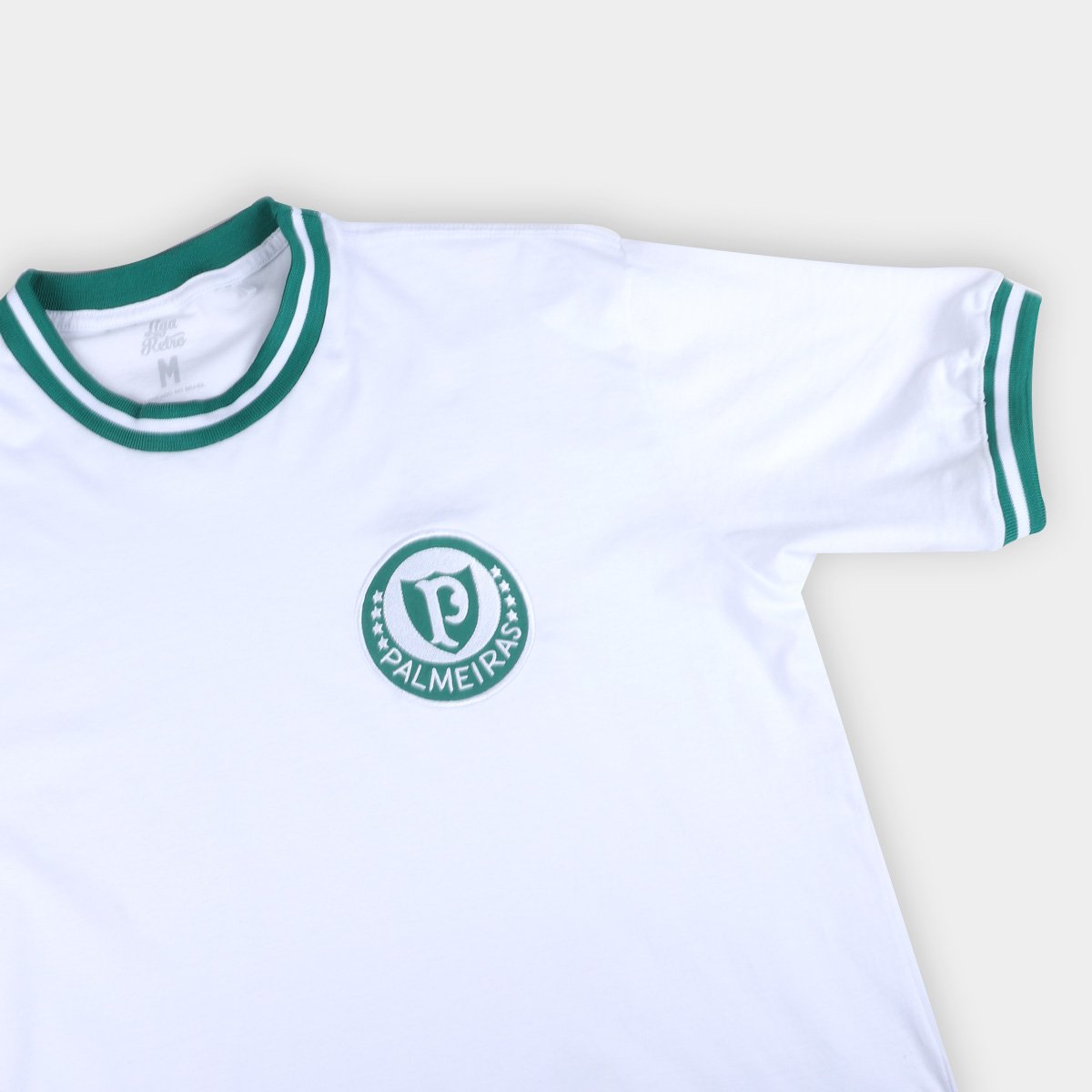 Camisa Palmeiras Retrô 1973 Masculina - Tam: G - 3