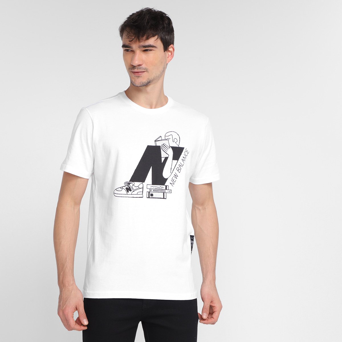 Camiseta New Balance Athletics Delorenzo N Masculina