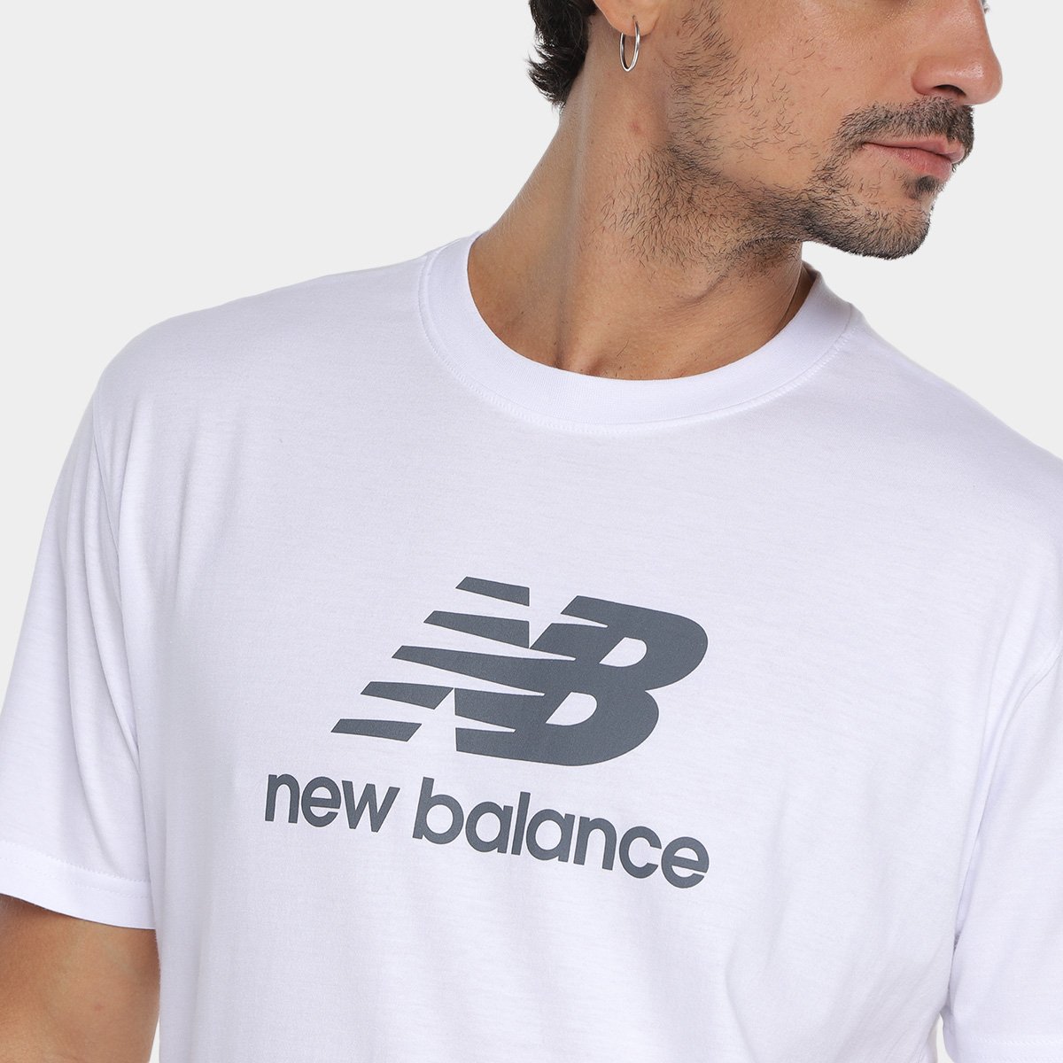 Camiseta New Balance Essentials Masculina - Tam: P - 2