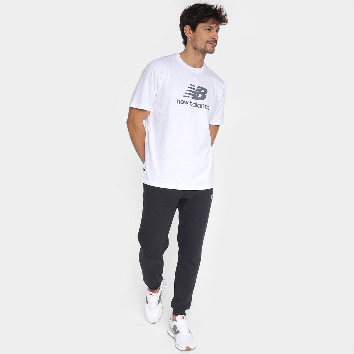 Camiseta New Balance Essentials Masculina - Tam: P - 3