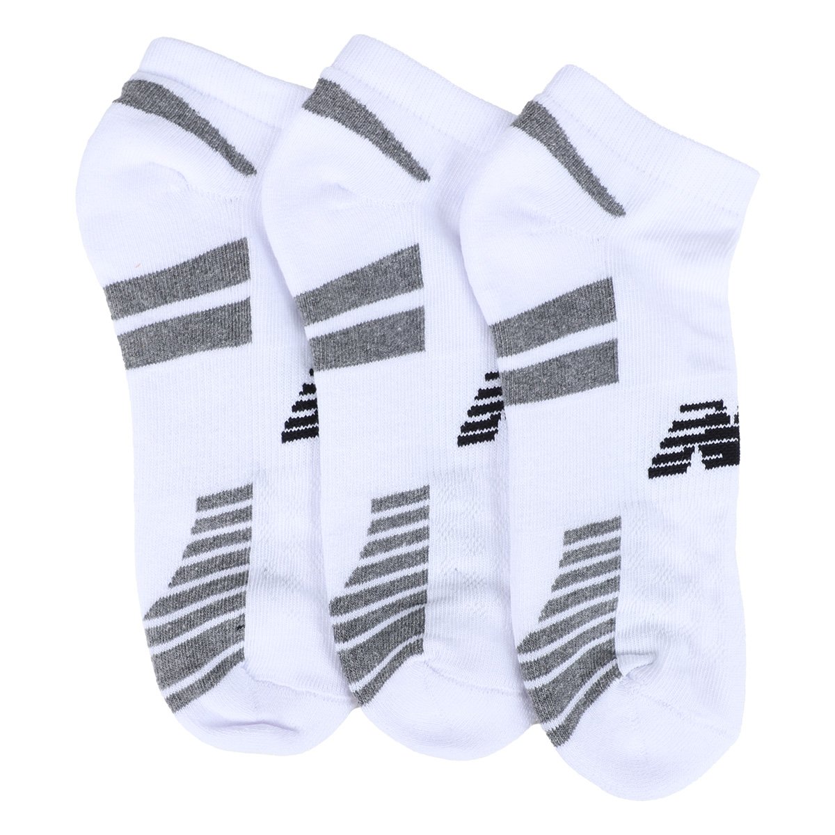 Kit Meia New Balance c/ 3 Pares Masculina - Tam: 39/43 - 2