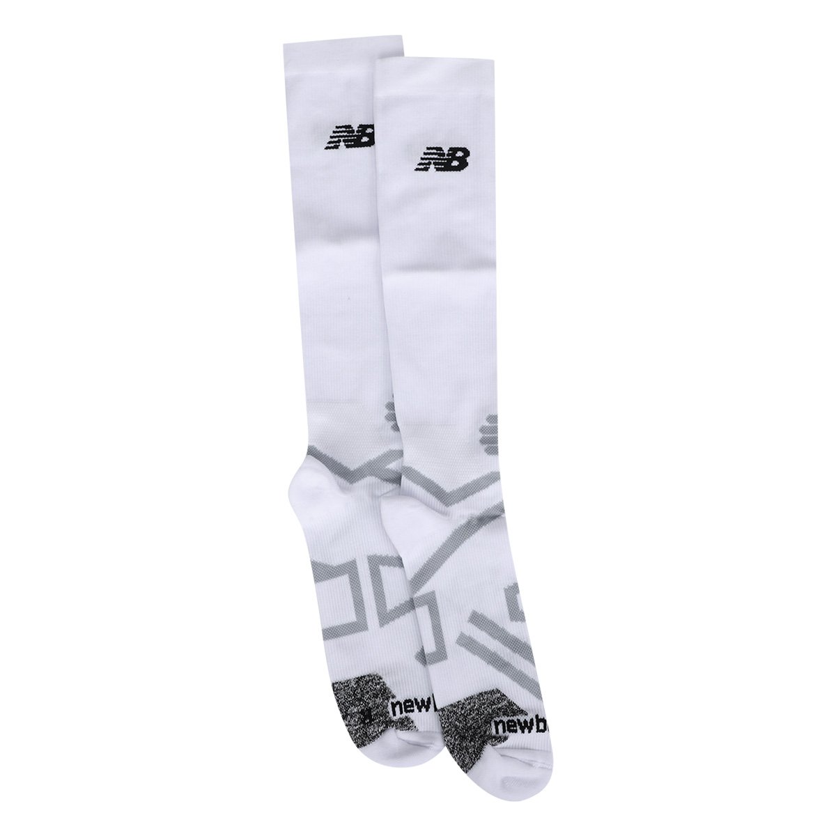 Meia New Balance Cano Longo De Compressão Masculina - Tam: 39/43 - 1