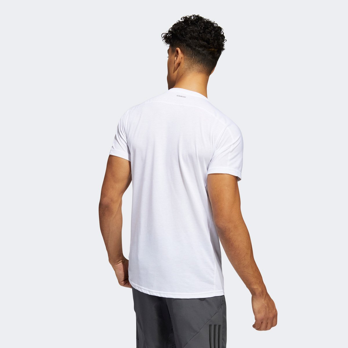 Camiseta Adidas Running Logo Aeroready Masculina - Tam: GG - 1