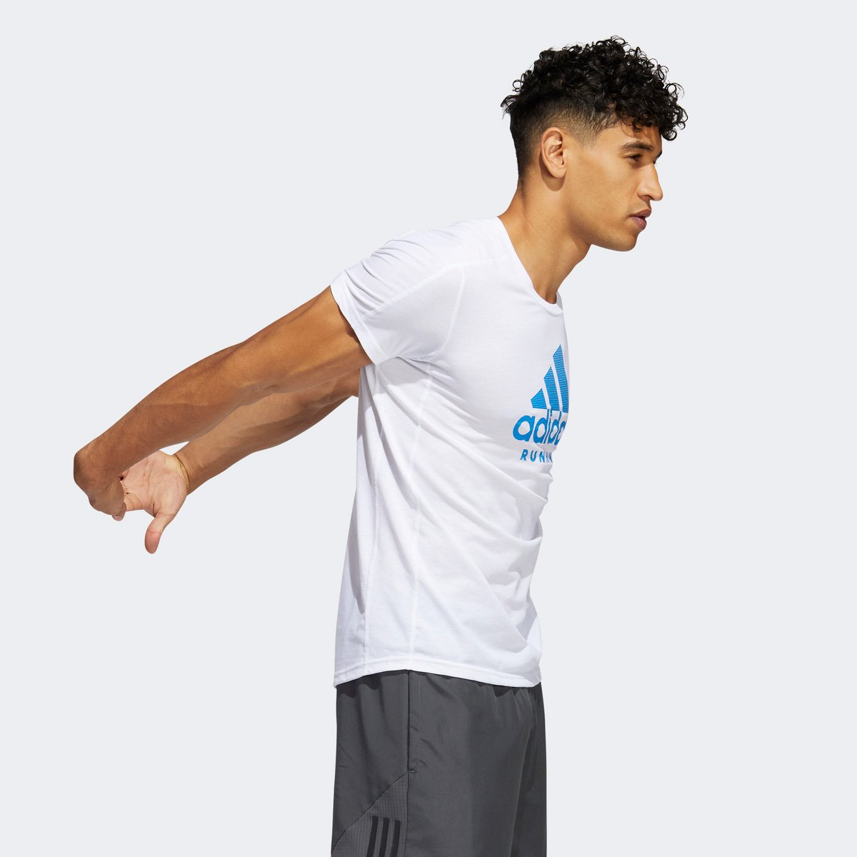 Camiseta Adidas Running Logo Aeroready Masculina - Tam: GG - 2