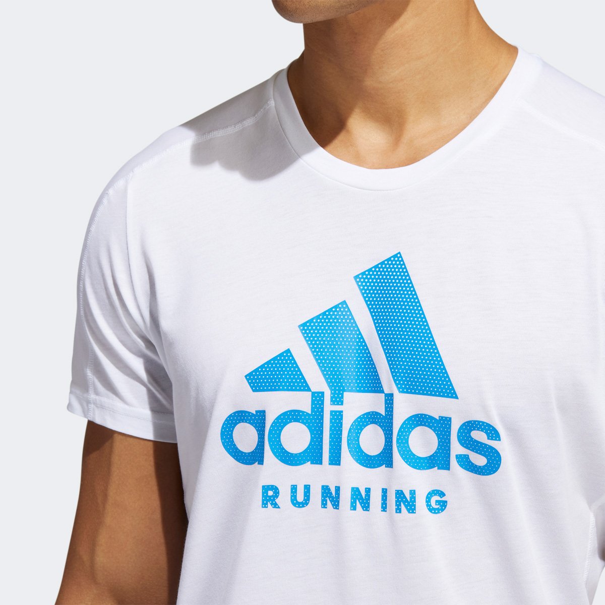Camiseta Adidas Running Logo Aeroready Masculina - Tam: GG - 3