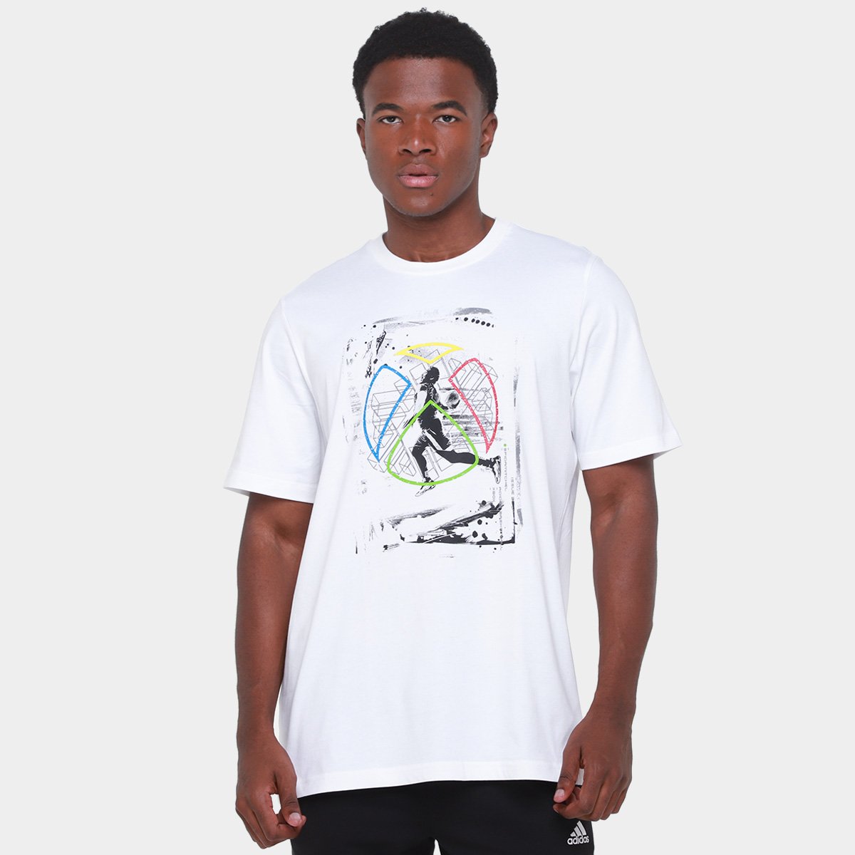 Camiseta Adidas Basketball Don Gamer 45 Masculina