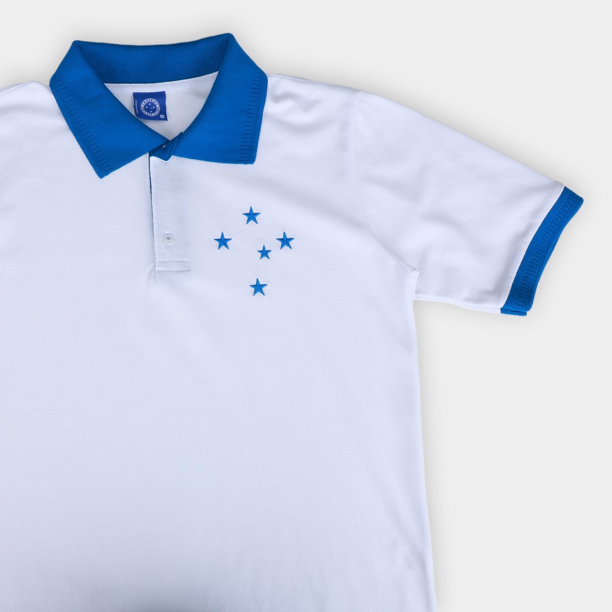 Camisa Polo Cruzeiro Estrela Masculina - Tam: P - 4