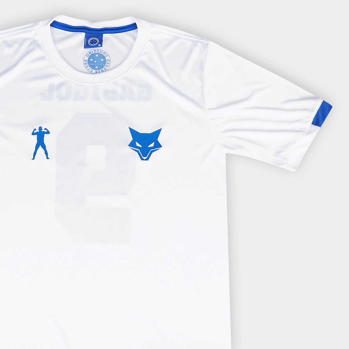 Camiseta Cruzeiro Dry Gabigol Masculina - Tam: EGG - 5
