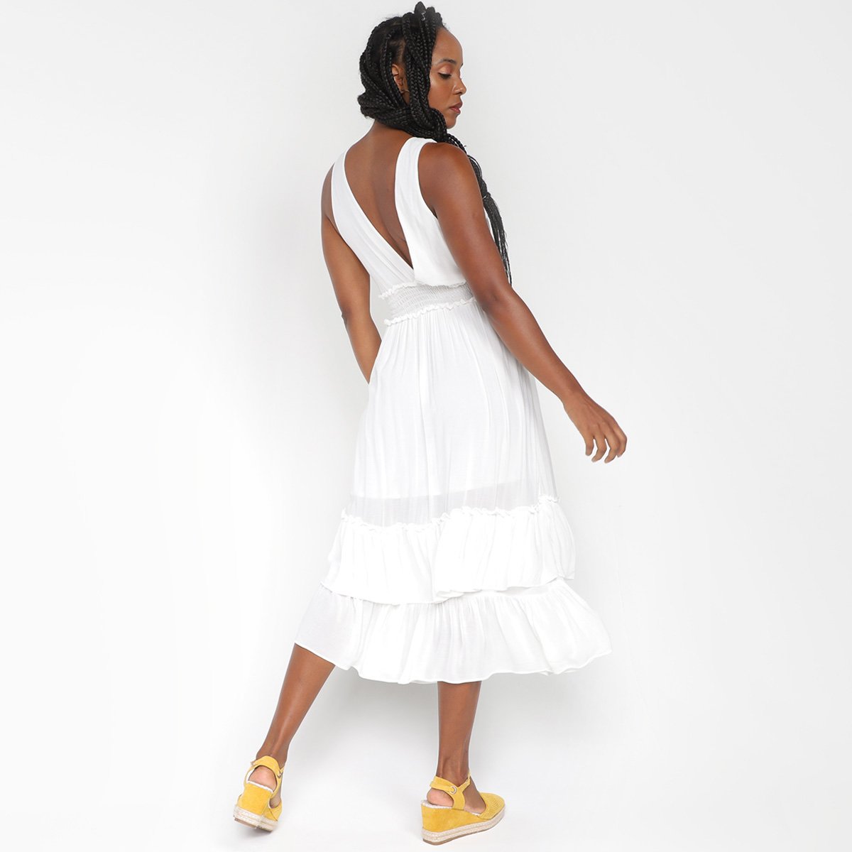 Vestido Midi All Is Love Yala Lastex - Tam: P - 1