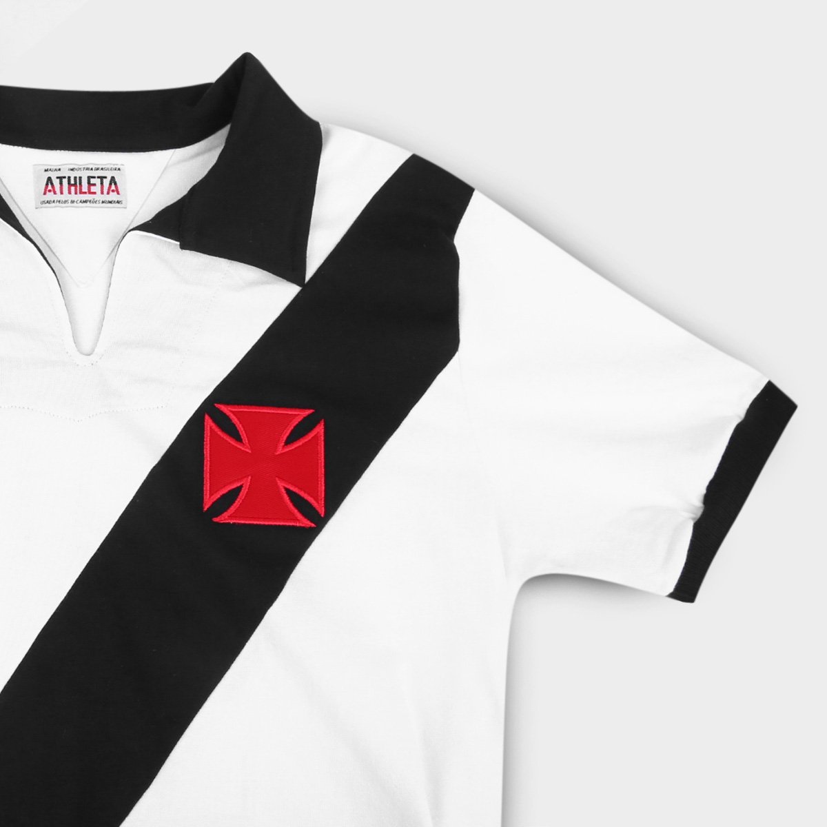 Camisa Polo Retrô Vasco 1960 Athleta Masculina - Tam: EGG - 4